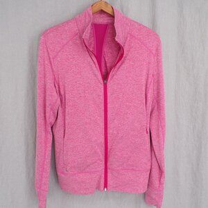 Lole Women's Full Zip T-Neck Lightweight Athletic Top or Baselayer - size XL